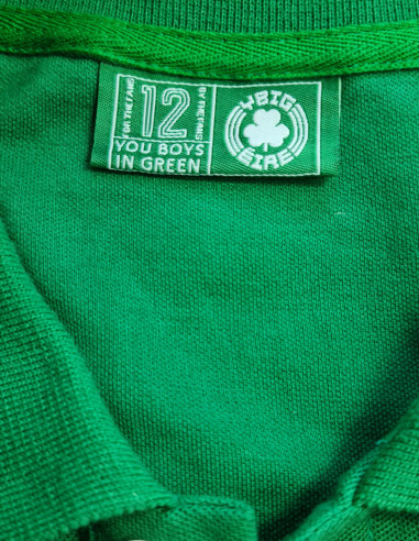 YBIG Ireland Fans Polo Shirt | Green