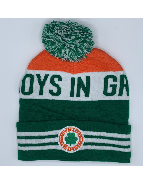 YBIG Ireland Fans Bobble Hat