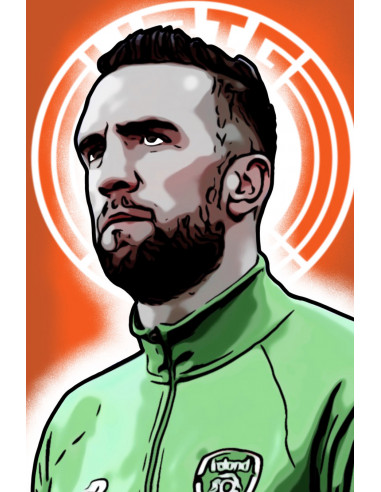 Shane Duffy Wall Canvas Art | (A4)
