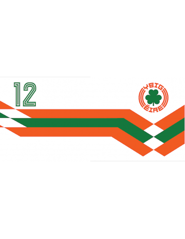 YBIG Ireland Fans Mug | Euro 88 | White